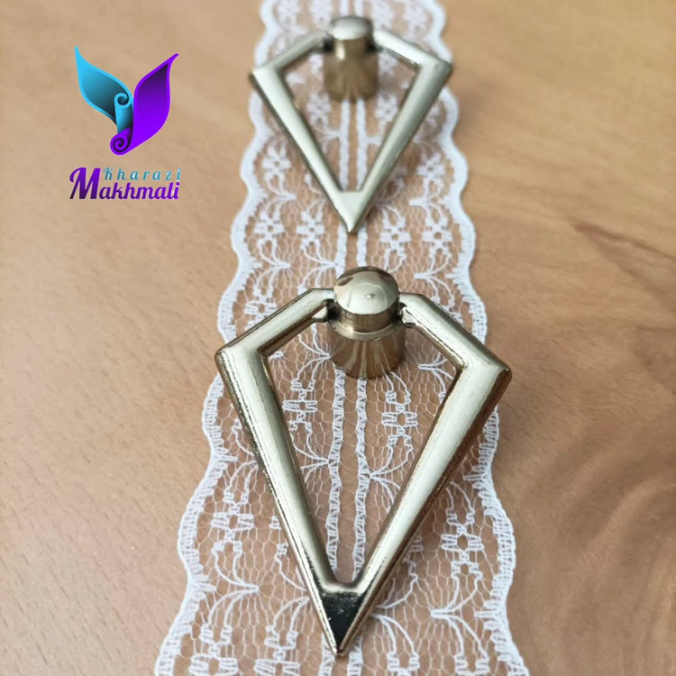 دستگیره فلزی لوزی جعبه