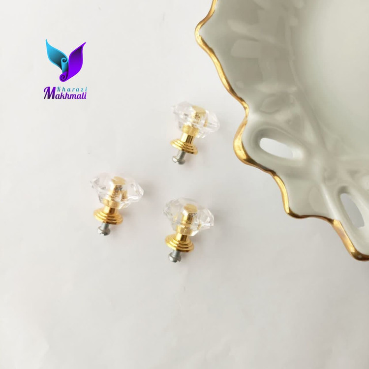 دستگیره کریستال پلاستیکی