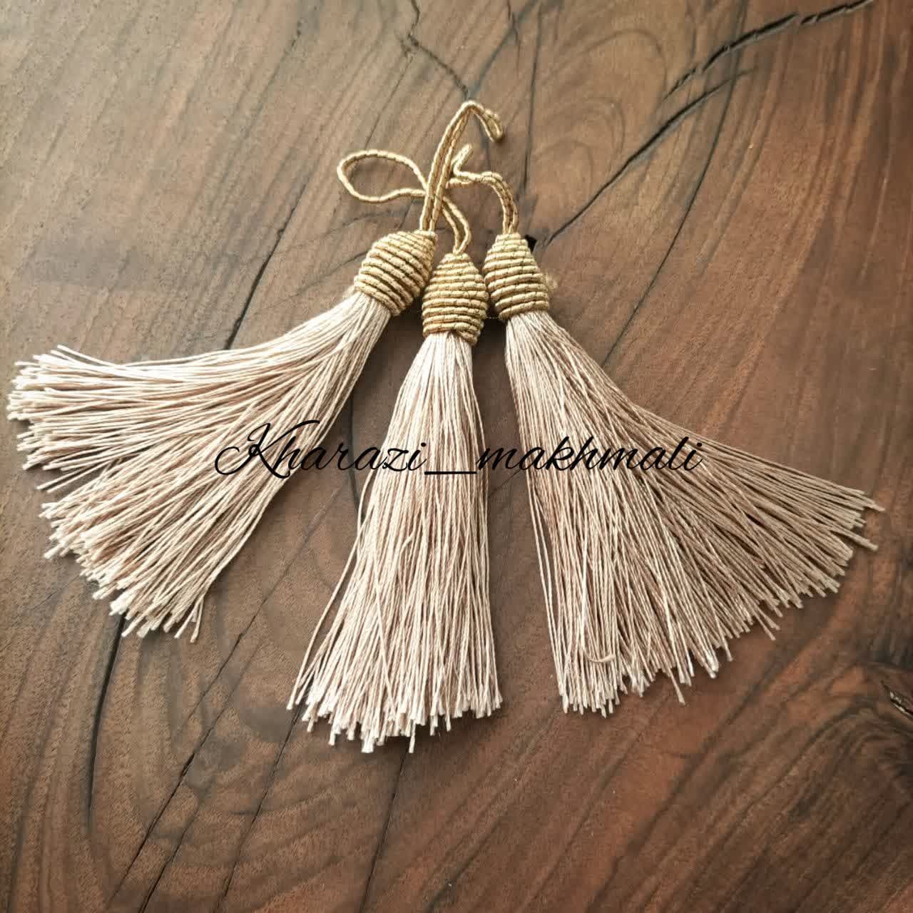 منگوله ابریشمی نسکافه ای