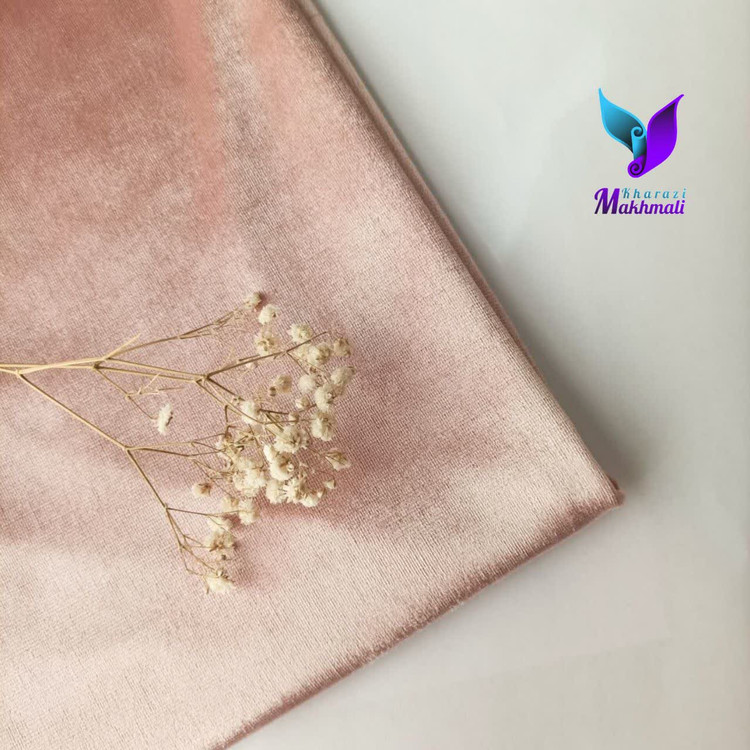 خرید مخمل کشی صورتی