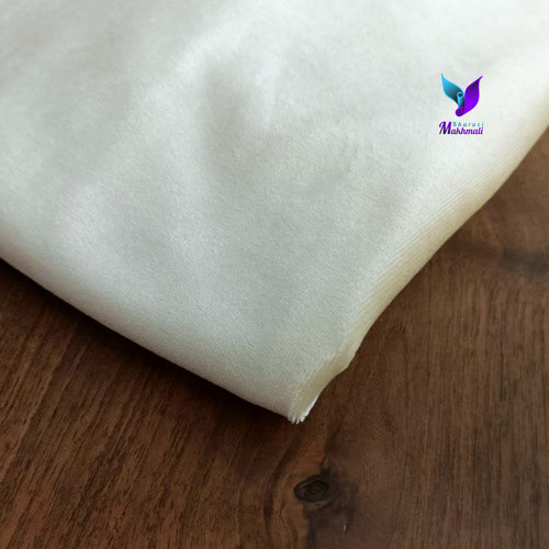 پارچه مخمل کشی کره لیمویی